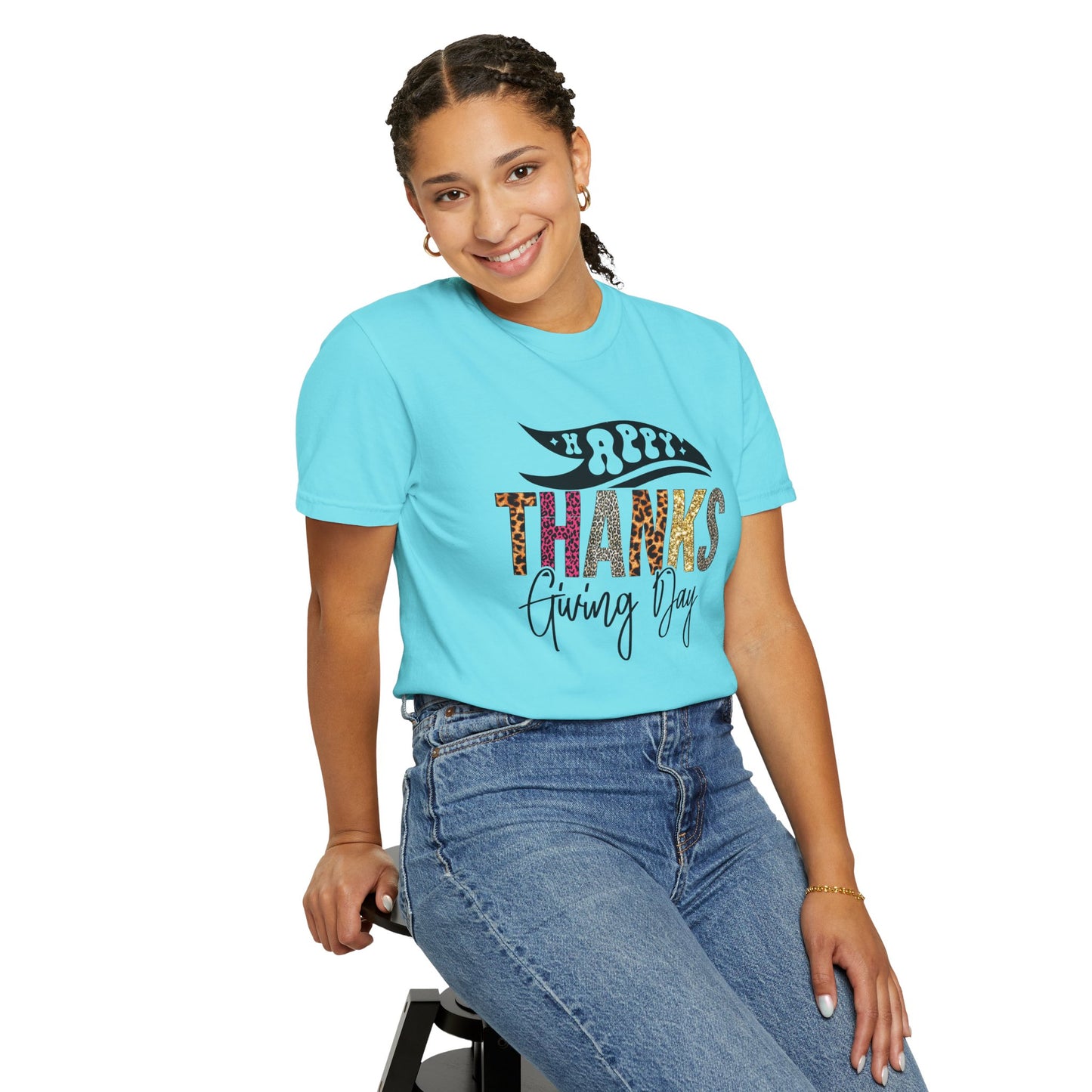 Happy Thanksgiving | Unisex Garment-Dyed T-shirt