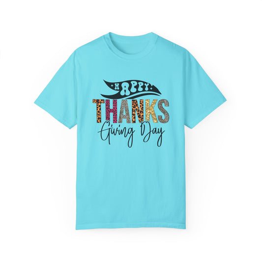 Happy Thanksgiving | Unisex Garment-Dyed T-shirt