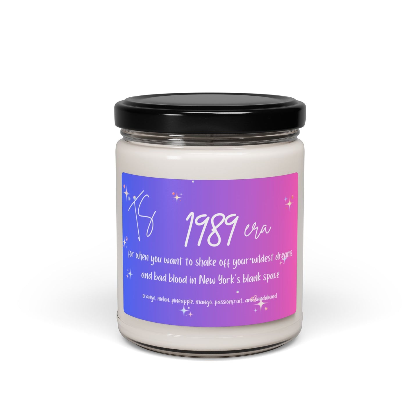 Soy Candle - Different Scents for Different Eras