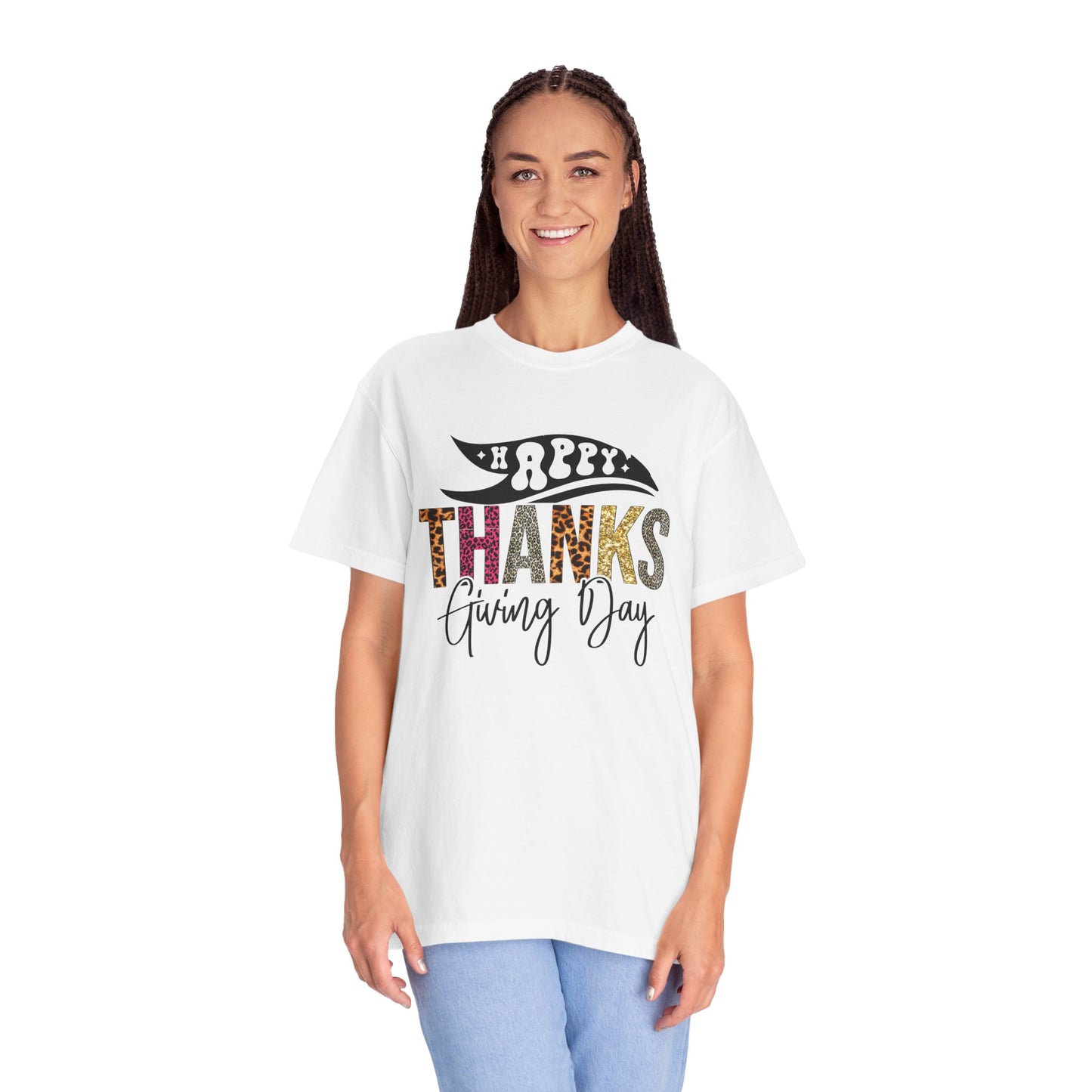 Happy Thanksgiving | Unisex Garment-Dyed T-shirt