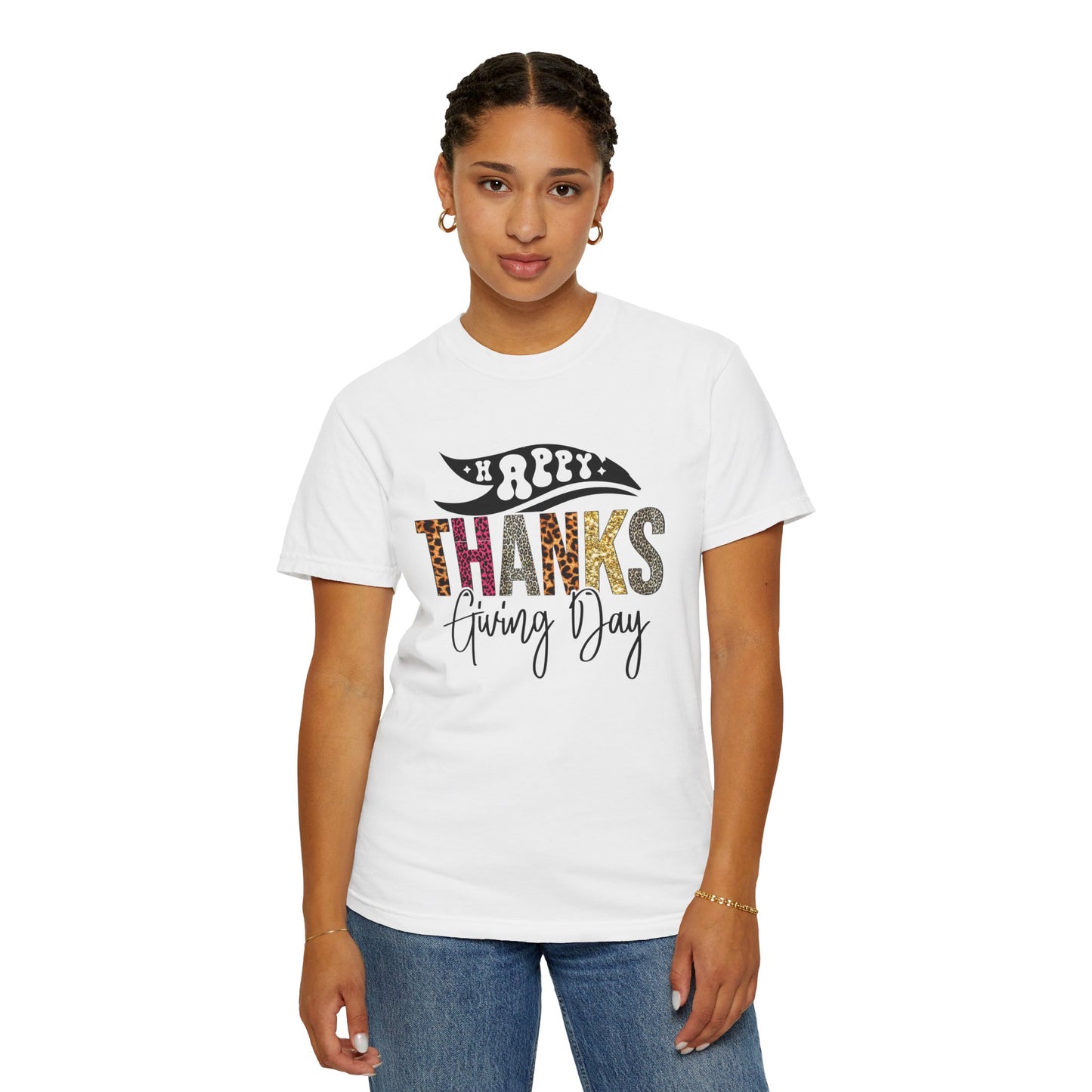 Happy Thanksgiving | Unisex Garment-Dyed T-shirt