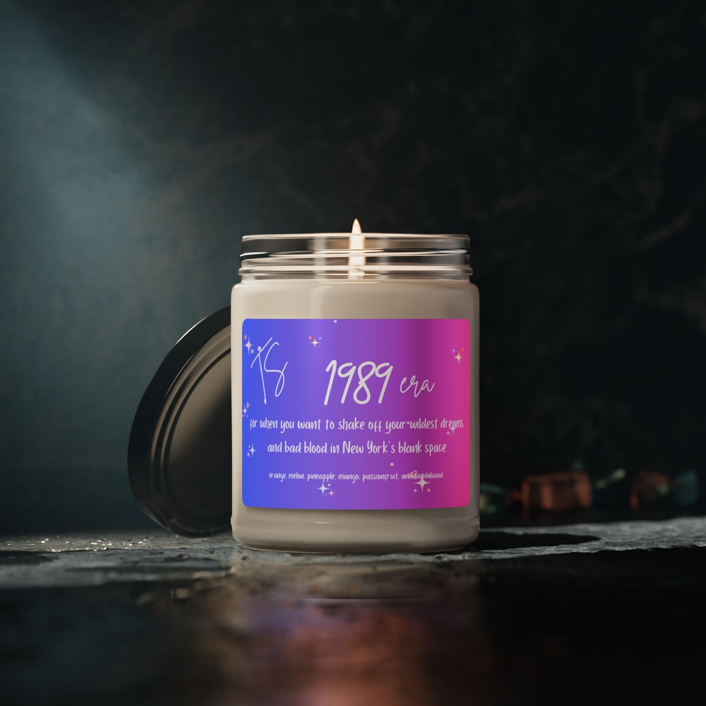 Soy Candle - Different Scents for Different Eras