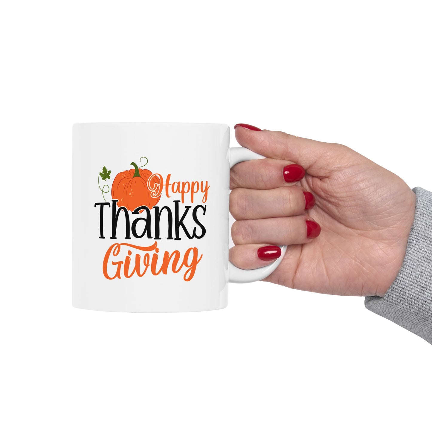 Happy Thanksgiving | Ceramic Mug, (11oz, 15oz)