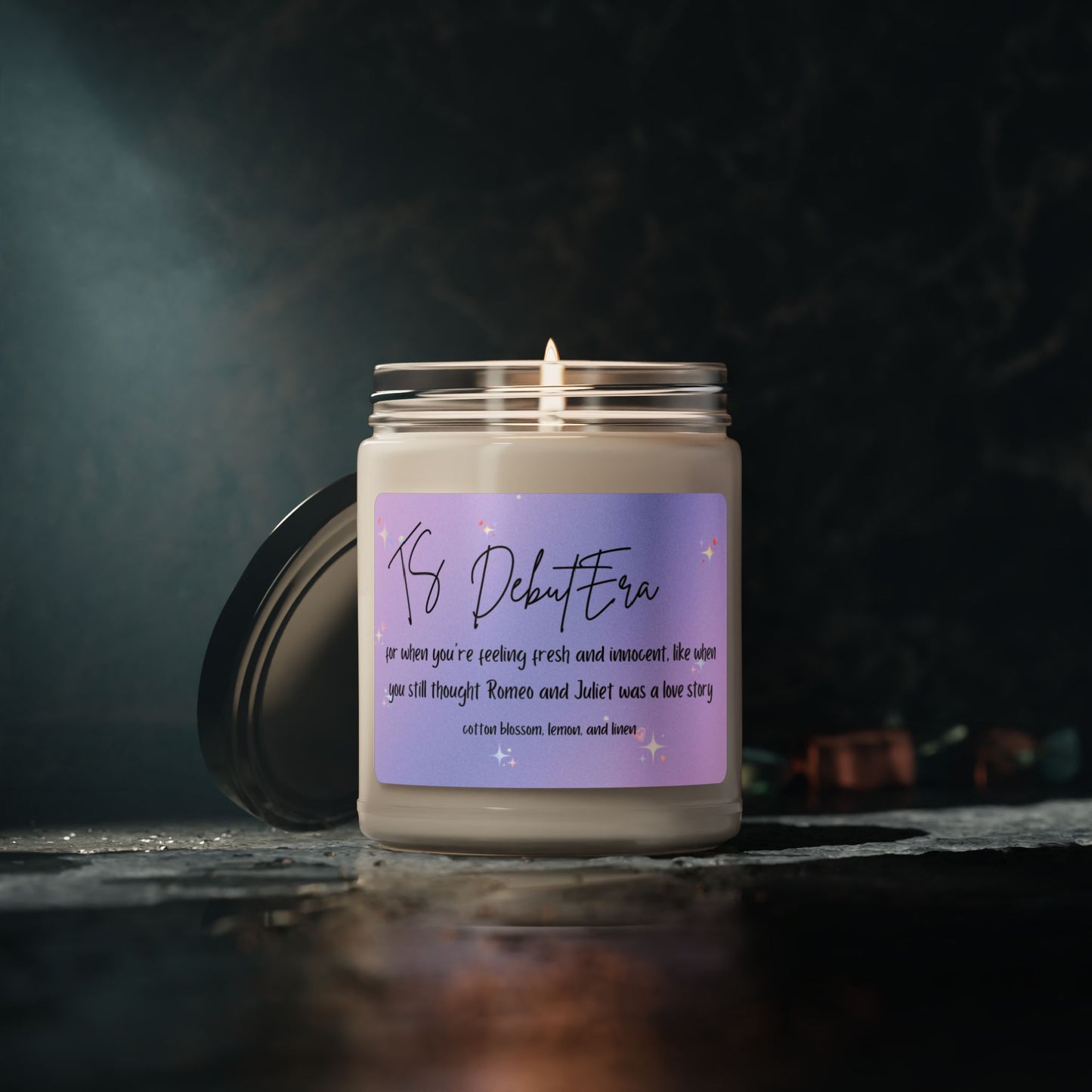 Soy Candle - Different Scents for Different Eras